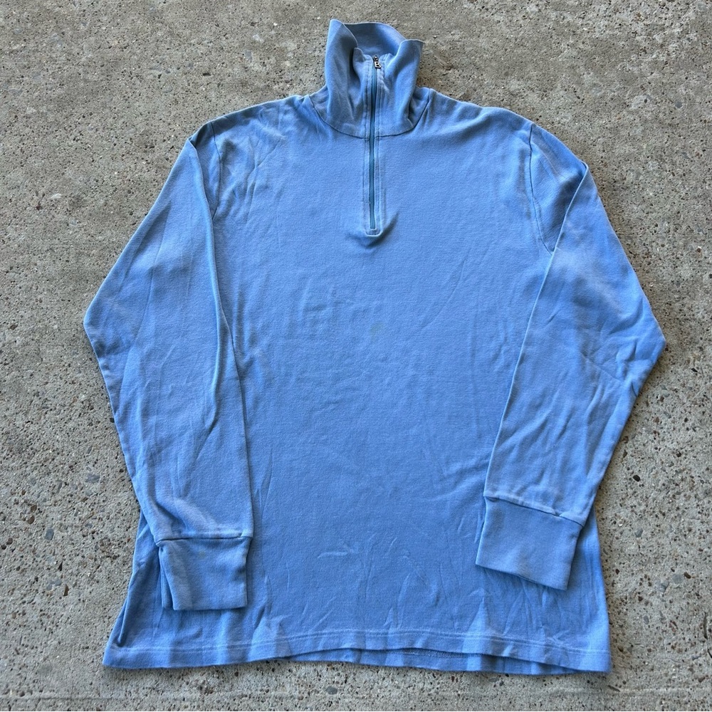 Vintage Bogner Base Layer Quarter Zip 1/4 Ski Snowboard Size XL